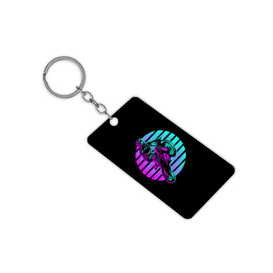 Rat Bike Keychain