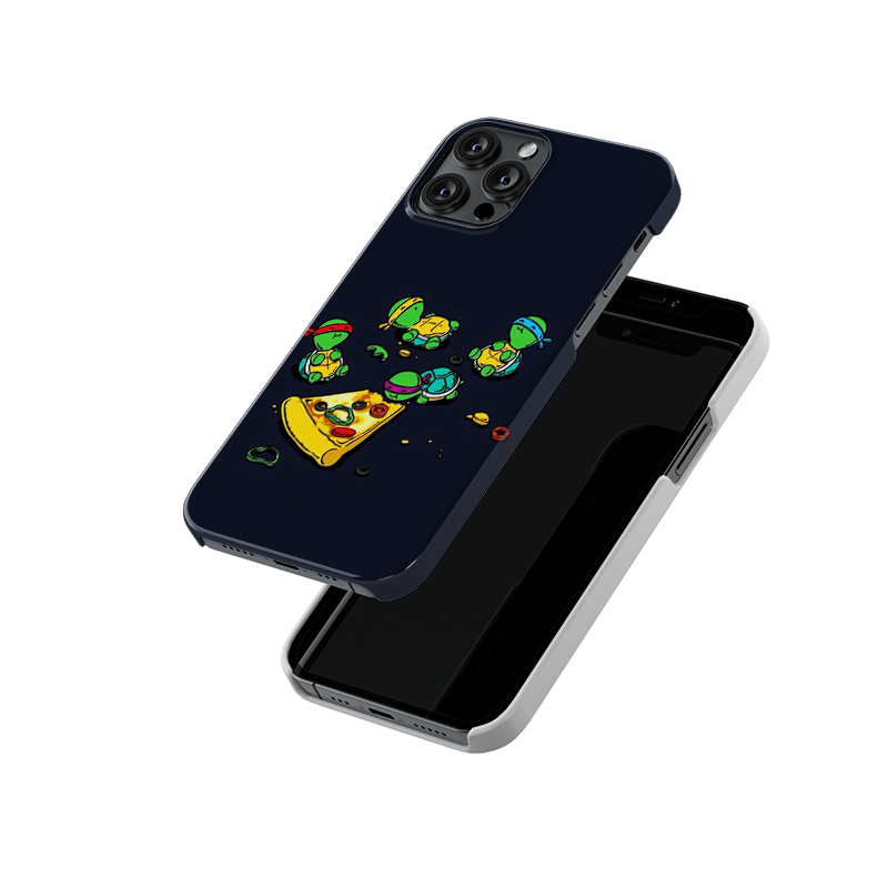 Hungry Ninja Turtles Slim Hard Case