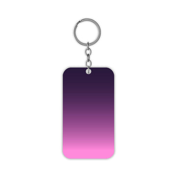 Purple Gradient Keychain
