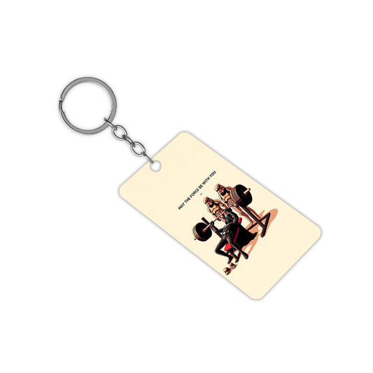 May the Force Be with You Keychain