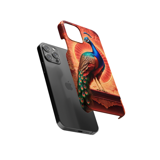 Peacock Beauty Slim Hard Case
