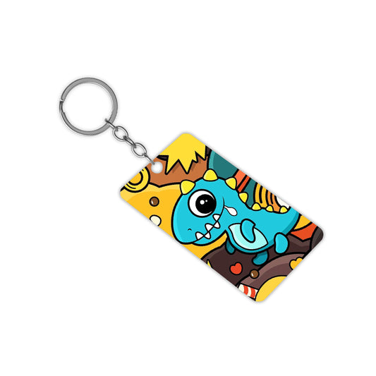 Dino Kid Keychain