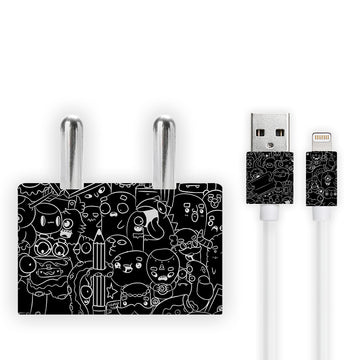 Doodles Charger Skin
