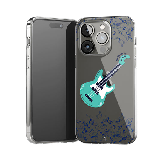 Guitar Love Clear Silicone Case