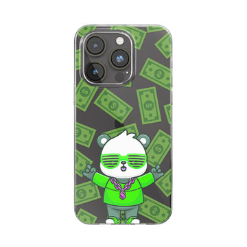 Richie Rich Panda Clear Silicone Case