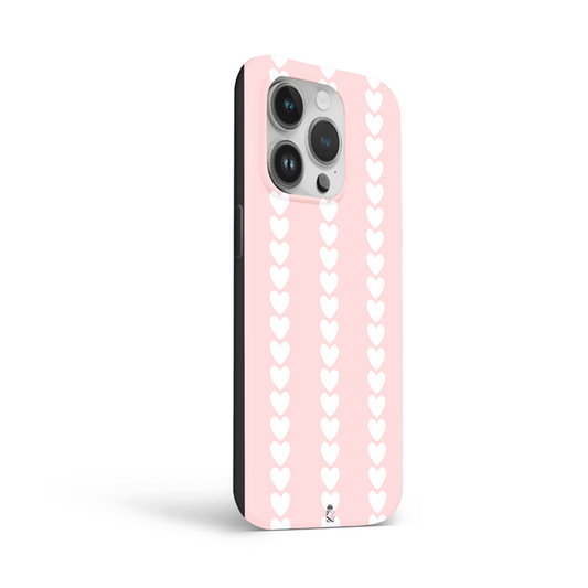 Little Hearts Flexible Soft Silicone Case
