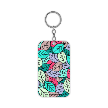 Leaf Pattern Keychain