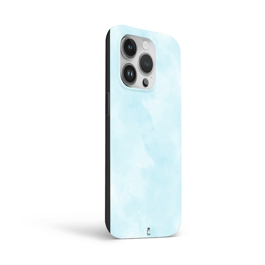 Blue Water Colour Flexible Soft Silicone Case