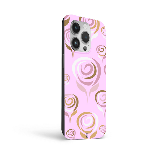Rose Illustrartion Flexible Soft Silicone Case