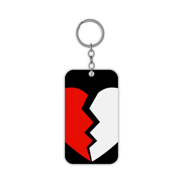 Heart Break Keychain