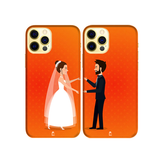 Be My valentine Forever Slim Hard Couple Phone Case