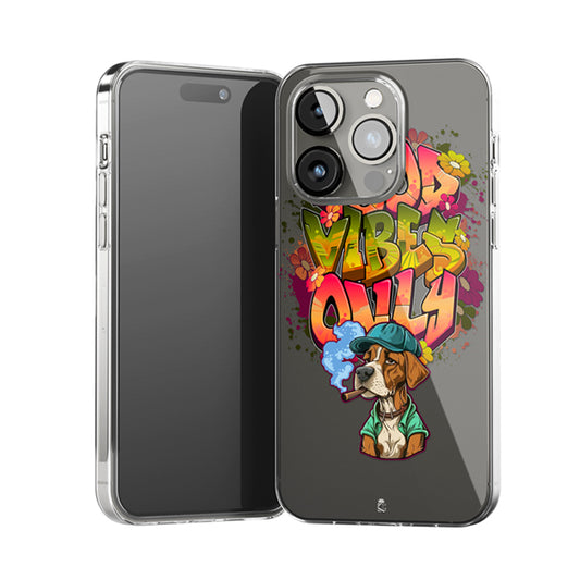 Good vibes Only Clear Silicone Case