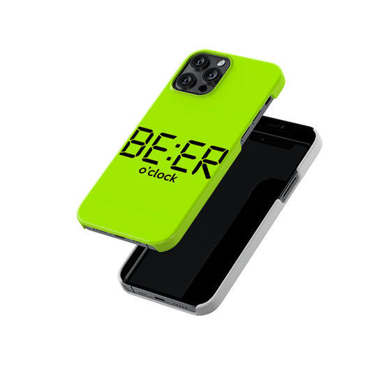 Beer Or Clock Slim Hard Case