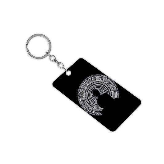Peaceful Buddha Keychain