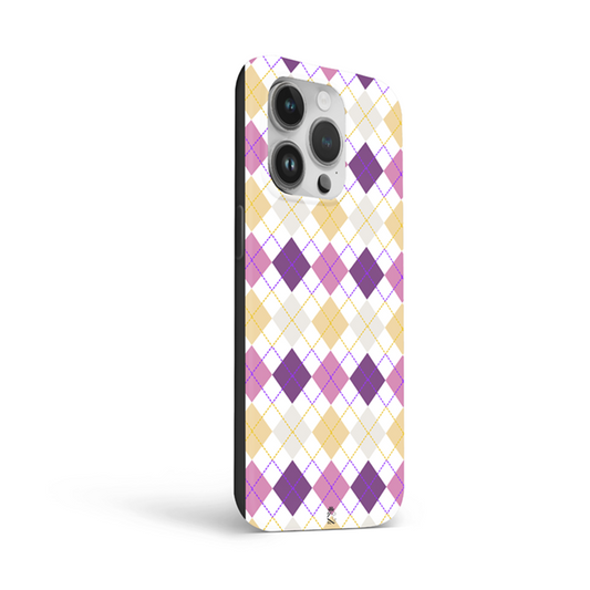 Square Pattern Flexible Soft Silicone Case