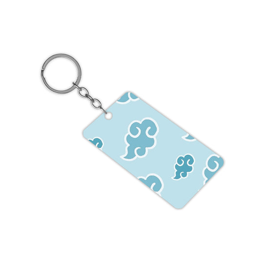 Puffy Clouds Keychain