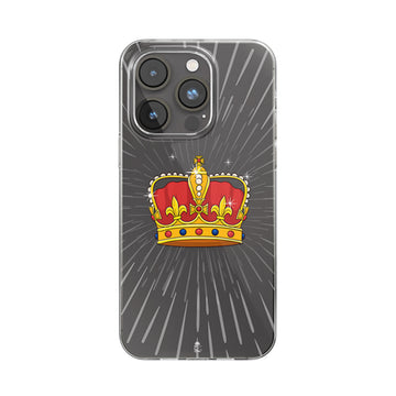 King of the World Clear Silicone Case