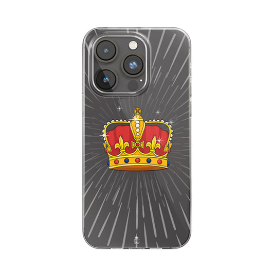 King of the World Clear Silicone Case