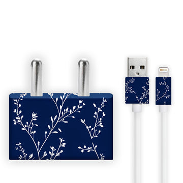 Coral Leaf Charger Skin