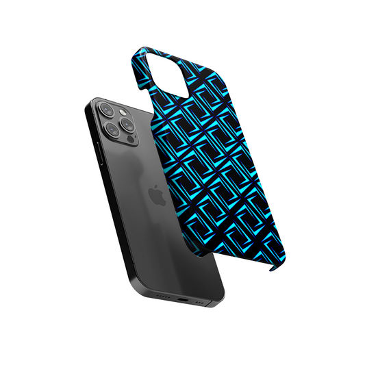 Abstractive Blue Slim Hard Case