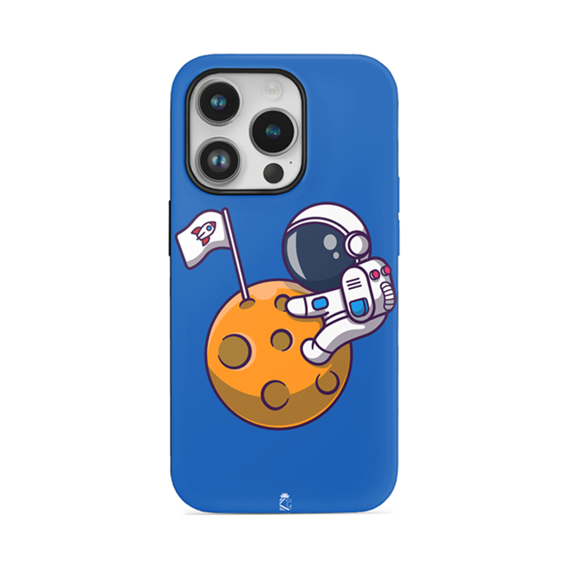 Playful Astronaut Flexible Soft Silicone Case