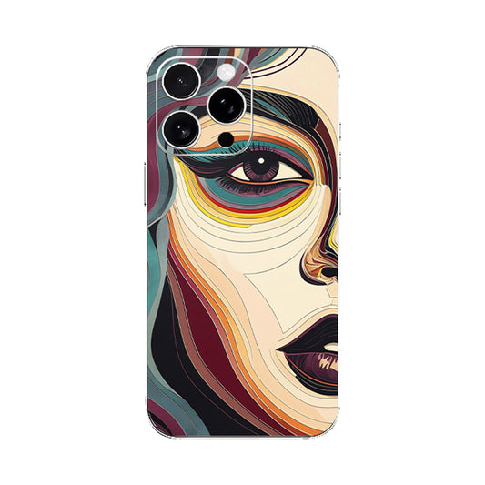Abstractive Women Art Mobile Phone Skin