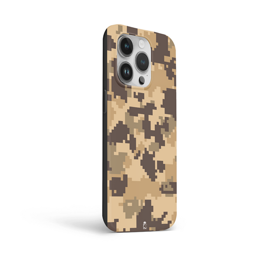 Military Camo Noir Pattern Flexible Soft Silicone Case