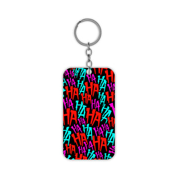 Joker Laugh Keychain