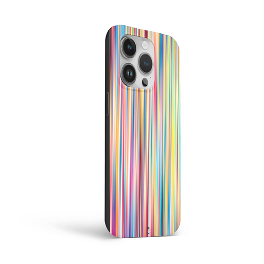 Mixed Line Stripes Flexible Soft Silicone Case