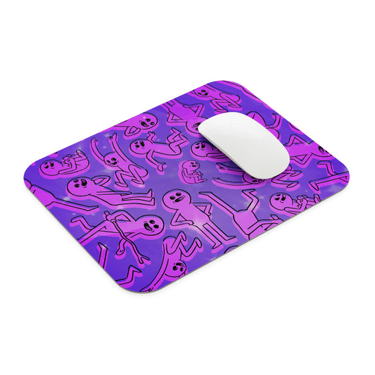 Mr.Crazy Man Mouse Pad
