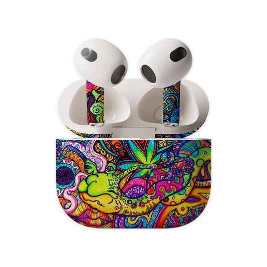 Trippy Nation Earbuds Skin