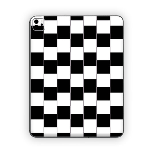 Checkered Illusion Ipad Skin