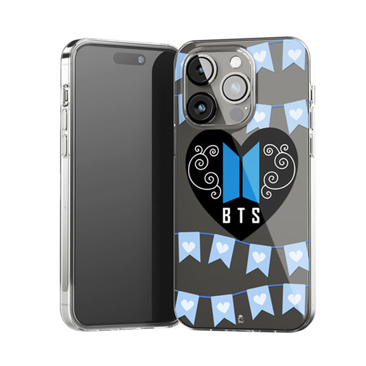 BTS fan Clear Silicone Case