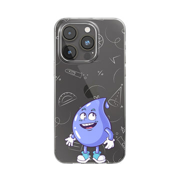 School Guy Clear Silicone Case