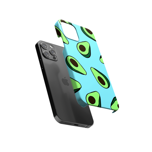 Avacado Pattern Slim Hard Case