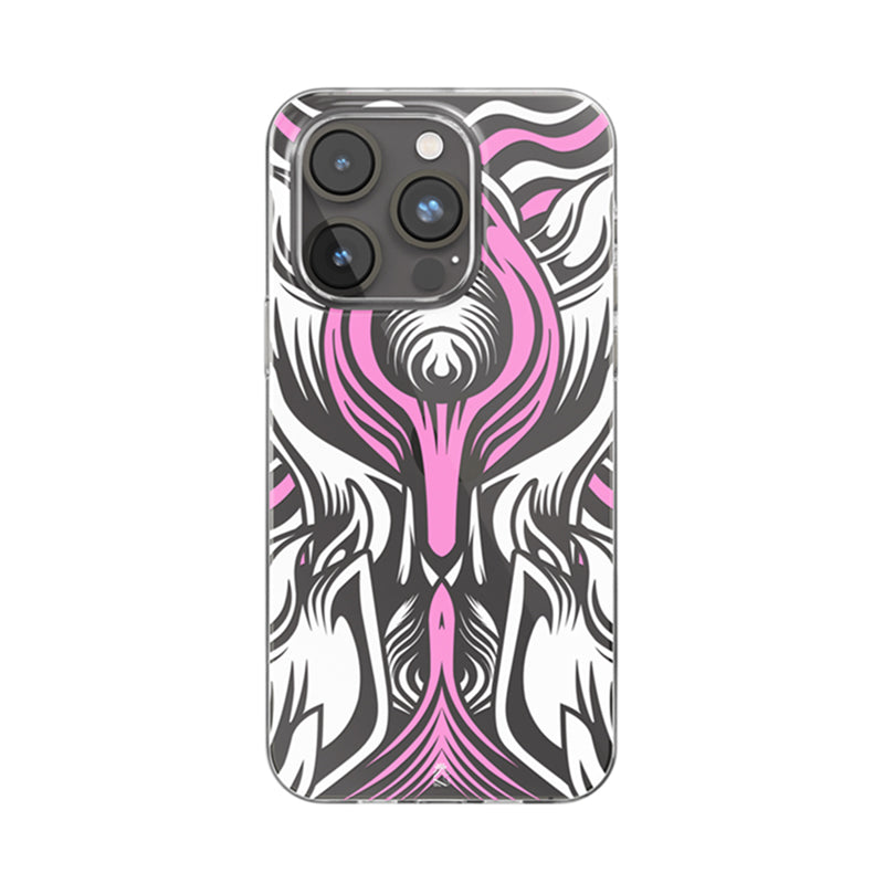 Art of Peace Clear Silicone Case