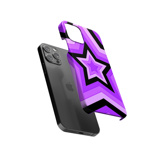Purple Star Slim Hard Case