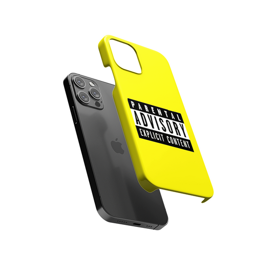 Parental Advisory Explicit Content Slim Hard Case