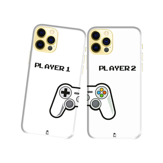 Gamer Couple Slim Hard Couple Phone Case