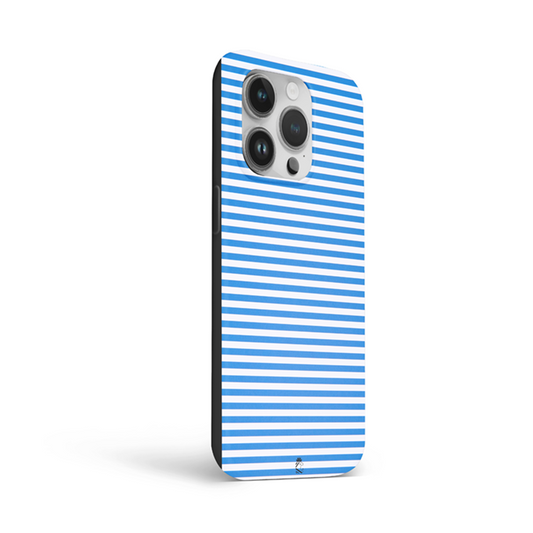 Blue Lines Flexible Soft Silicone Case