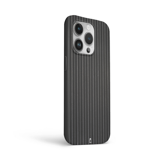Charcoal Stripe Flexible Soft Silicone Case