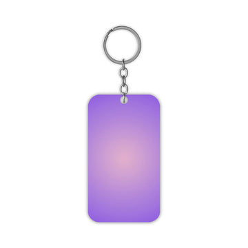 Purple Gradient Keychain