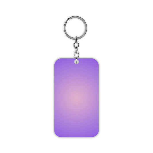 Purple Gradient Keychain