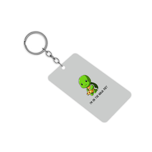 Ninja Diet Keychain