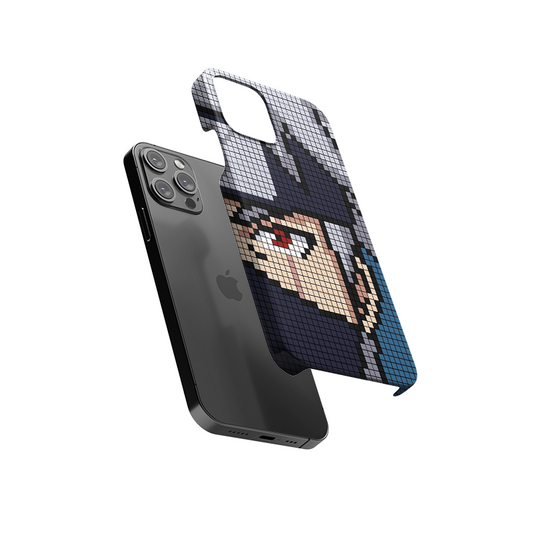Naruto Pixel Pattern Slim Hard Case