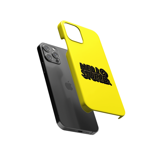 Hello Stupid Slim Hard Case