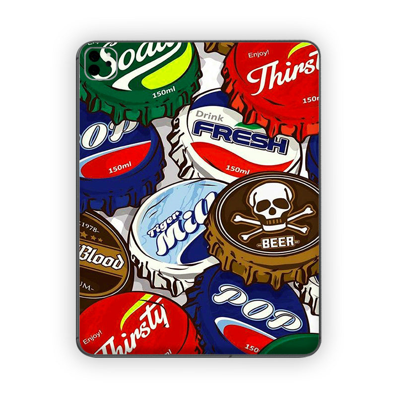 Drink Caps Ipad Skin