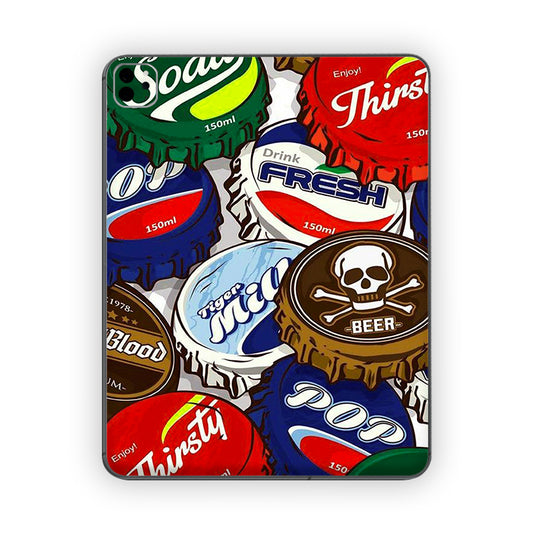 Drink Caps Ipad Skin