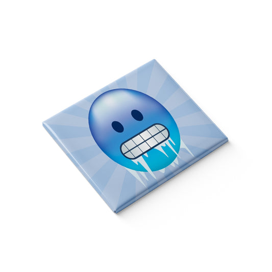 Hectic Winter Cold Fridge Magnet
