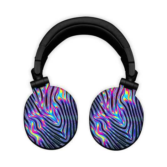 Holographic Swirls Headphone Skin